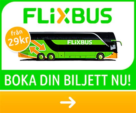 Buss från Göteborg till Nyköping från 227kr med FlixBus